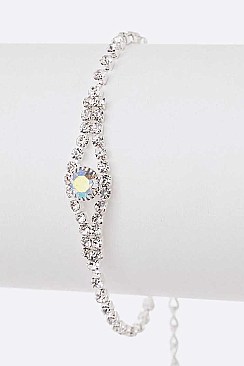 Fashion 3 PC Rhinestone Necklace Set