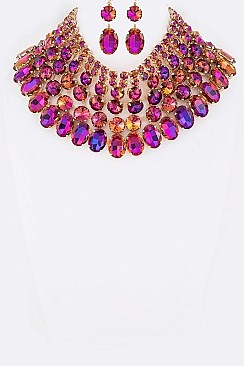 ICONIC CRYSTAL COLLAR NECKLACE SET