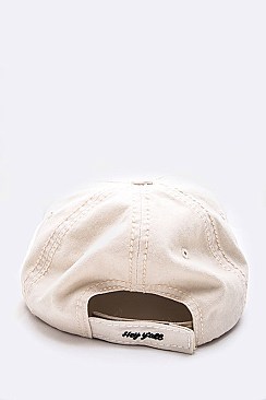 Y'all Embroidered Distressed Cotton Cap LA-T13YAL03