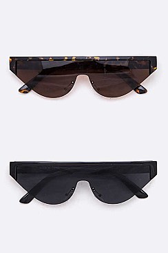 Pack of 12 Iconic Skinny Sunglasses Set