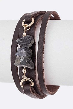 Original Quartz Leather Bracelet