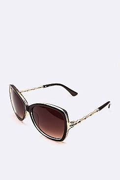 Pack of 12 Pieces Oversize Cat Eye Fashion Sunglasses