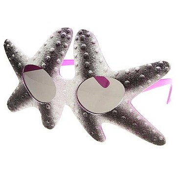 Pack of 12 Starfish Novelty Sunglasses