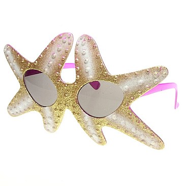 Pack of 12 Starfish Novelty Sunglasses