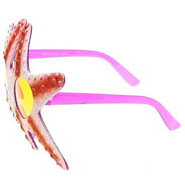 Pack of 12 Starfish Novelty Sunglasses