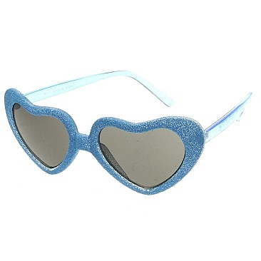 Pack of 12 Novelty Heart Sunglasses