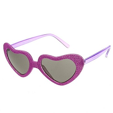 Pack of 12 Novelty Heart Sunglasses