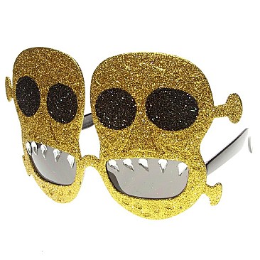 Pack of 12 Funny Skull Novelty Sunglasses