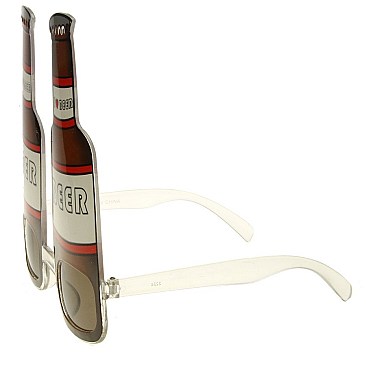 Pack of 12 Beer Bottle Novelty Sunglasses