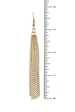 V-SHAPED NET CHAIN NECKLACE SET