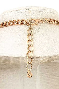 CLUSTERED PEARL BIB STATEMENT NECKLACE SET