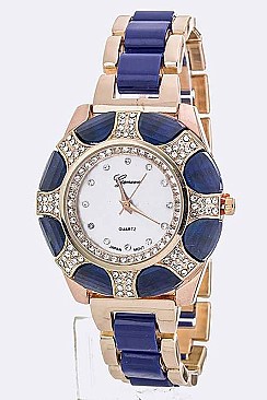 Stylish Crystal Fashion Watch LA-1827