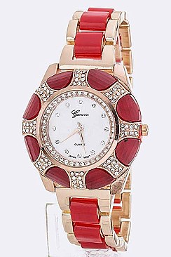 Stylish Crystal Fashion Watch LA-1827