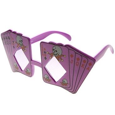 Pack of 12 Cards Novelty Sunglasses