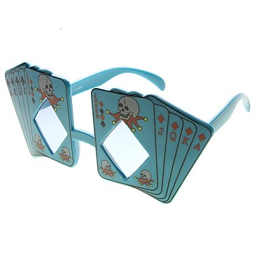 Pack of 12 Cards Novelty Sunglasses