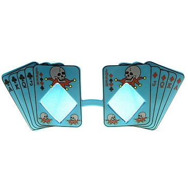 Pack of 12 Cards Novelty Sunglasses