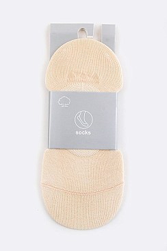 Pack of (12 Pairs)  No Show Cotton Socks LA-Z67017