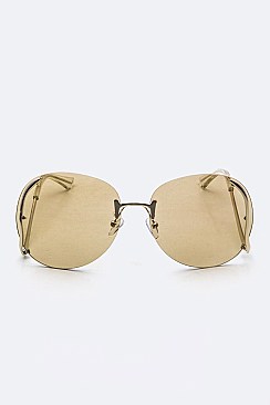 Oversized Oval Sunglasses