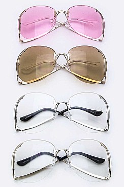 Oversized Oval Sunglasses