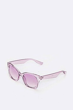 Pack of 12 Pieces Pastel Light Tint Iconic Sunglasses LA108-80895C