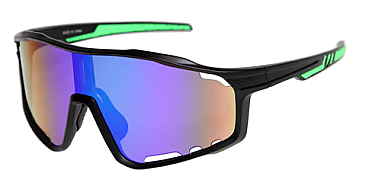 Pack of 12 Oversize Graffiti SPORT WRAP Shield Cycling SUNGLASSES