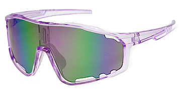 Pack of 12 Oversize Graffiti SPORT WRAP Shield Cycling SUNGLASSES