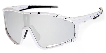 Pack of 12 Oversize Graffiti SPORT WRAP Shield Cycling SUNGLASSES