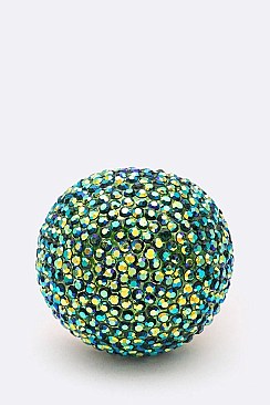 Stunning Crystal Ball Stretch Ring LARB2077