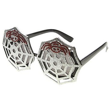 Pack of 12 Spider Web Novelty Sunglasses