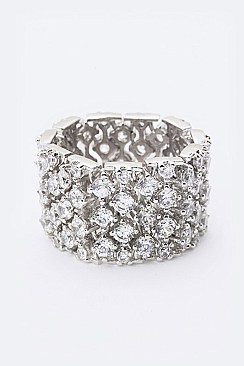 Fashion Cubic Zirconia Ring LACW1773