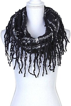 INFINITY FRINGE FASHION SCARF