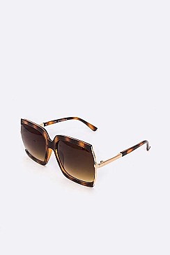 Pack of 12 Oversized Iconic Sunglasses Set