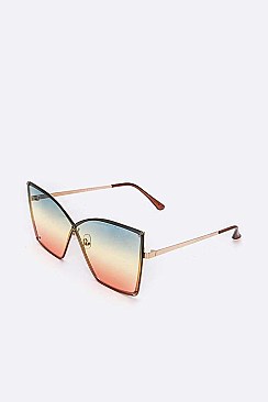 Pack of 12 Mix Color Butterfly Sunglasses Set