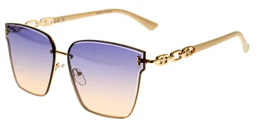 Pack of 12 Clover Chain Gradient Sunglasses