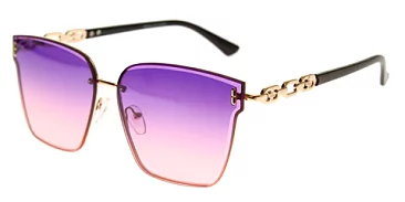 Pack of 12 Clover Chain Gradient Sunglasses