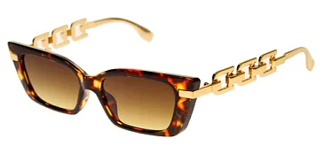 Pack of 12 Link Chain Box Cat eye Sunglasses