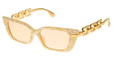 Pack of 12 Link Chain Box Cat eye Sunglasses