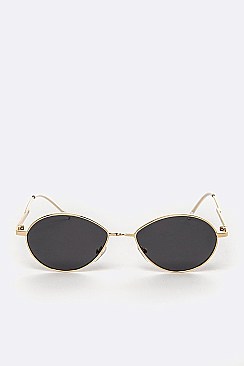 Trendy Oval Sunglasses