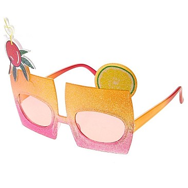 Pack of 12 Cocktail Novelty Sunglasses