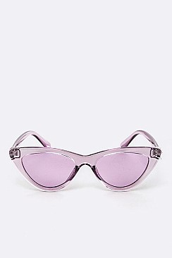 Pack of 12 pieces Color Cat Eye Sunglasses LA108-80858C