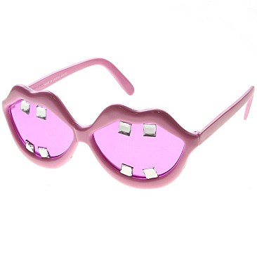 Pack of 12 Funny Mouth Novelty Sunglasses