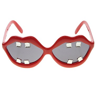 Pack of 12 Funny Mouth Novelty Sunglasses