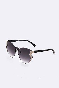 Pack of 12 Pieces Iconic Cat Eye Sunglasses LA113-POP8312