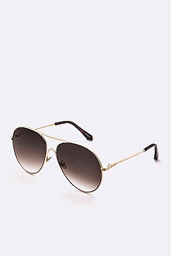 Pack of 12 Pieces Oversize Aviator Sunglasses LA113-POP8527