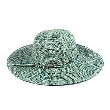 BOW TRIM FLOPPY HAT