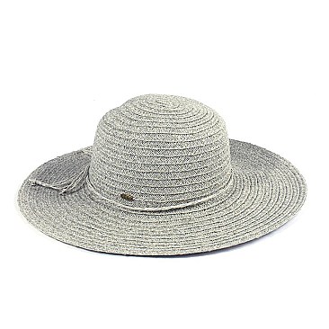 BOW TRIM FLOPPY HAT