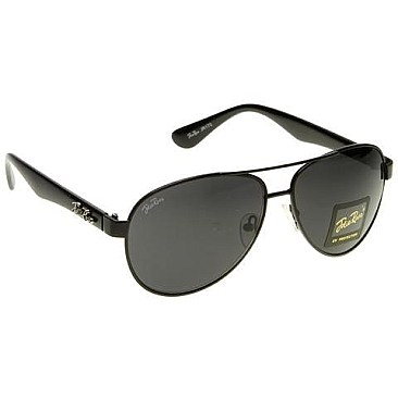 Pack of 12 Modern Frame Jolie Rose Aviator Sunglasses