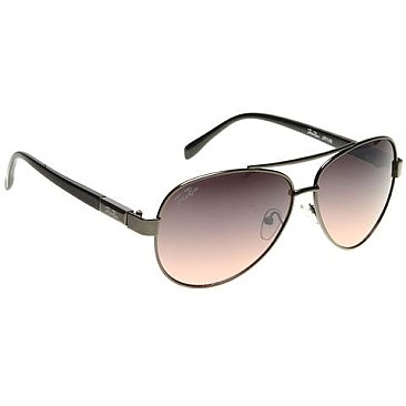 Pack of 12 Jolie Rose Aviator Sunglasses