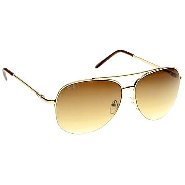 Pack of 12 Reflective Jolie Rose Aviator Sunglasses