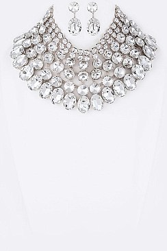 ICONIC CRYSTAL COLLAR NECKLACE SET